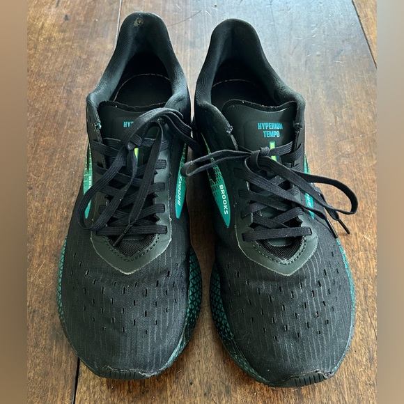 Brooks Hyperion Tempo running Shoes-Black and Green - Picture 4 of 8